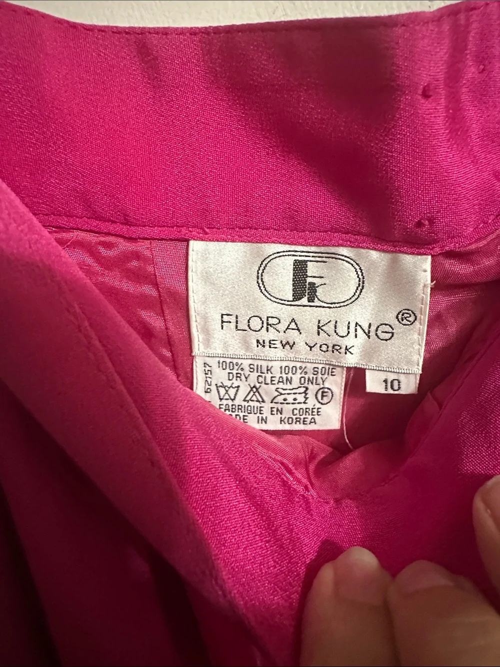 Flora Kung Hot Pink Women's A-Line Slip Skirt